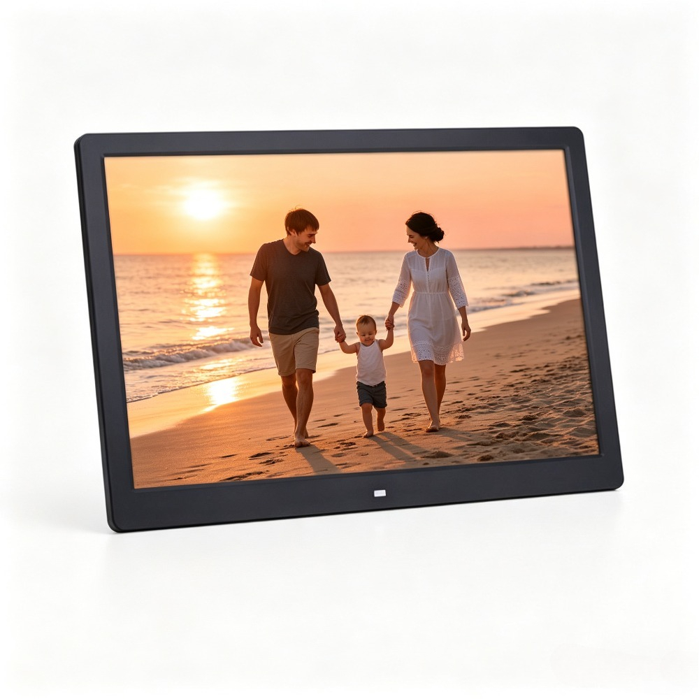 Picture Frame - กรอบรูปดิจิตอลขนาด 15 นิ้ว, กรอบรูป LCD พร้อมรีโมทคอนโทรล,