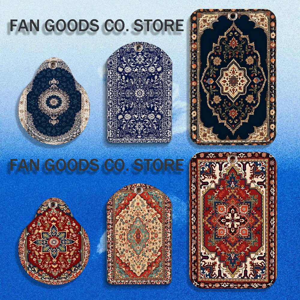 พวงกุญแจหนัง PU ลายพรมเปอร์เซี - Area Rug บทวิจารณ์และราคา
