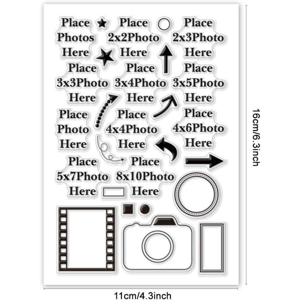 วางภาพที่นี่ ล้างแสตมป์ ลูกศร  - Picture Frame บทวิจารณ์และราคา