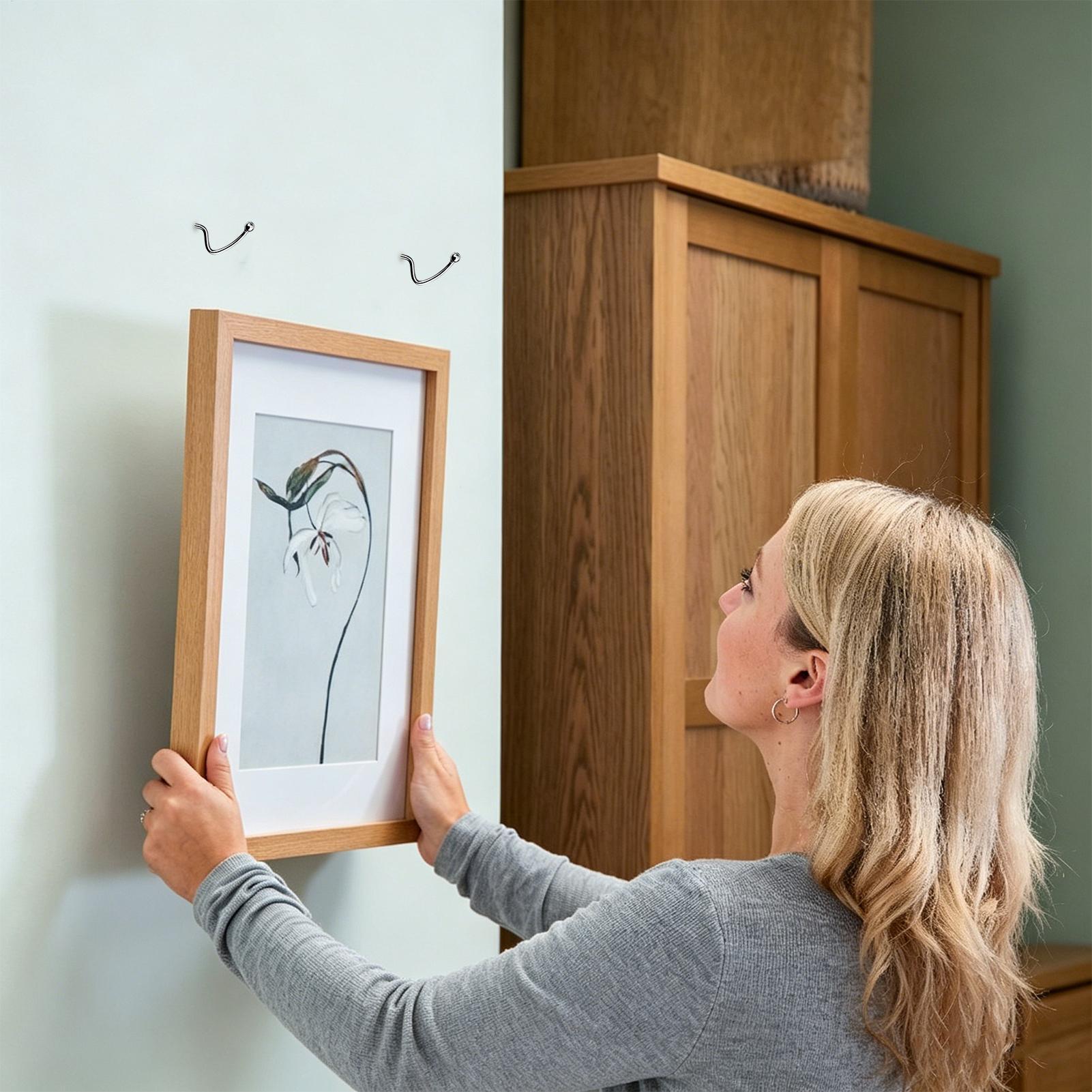 ตะขอแขวนรูปภาพสำหรับผนังยิปซัม - Picture Frame บทวิจารณ์และราคา