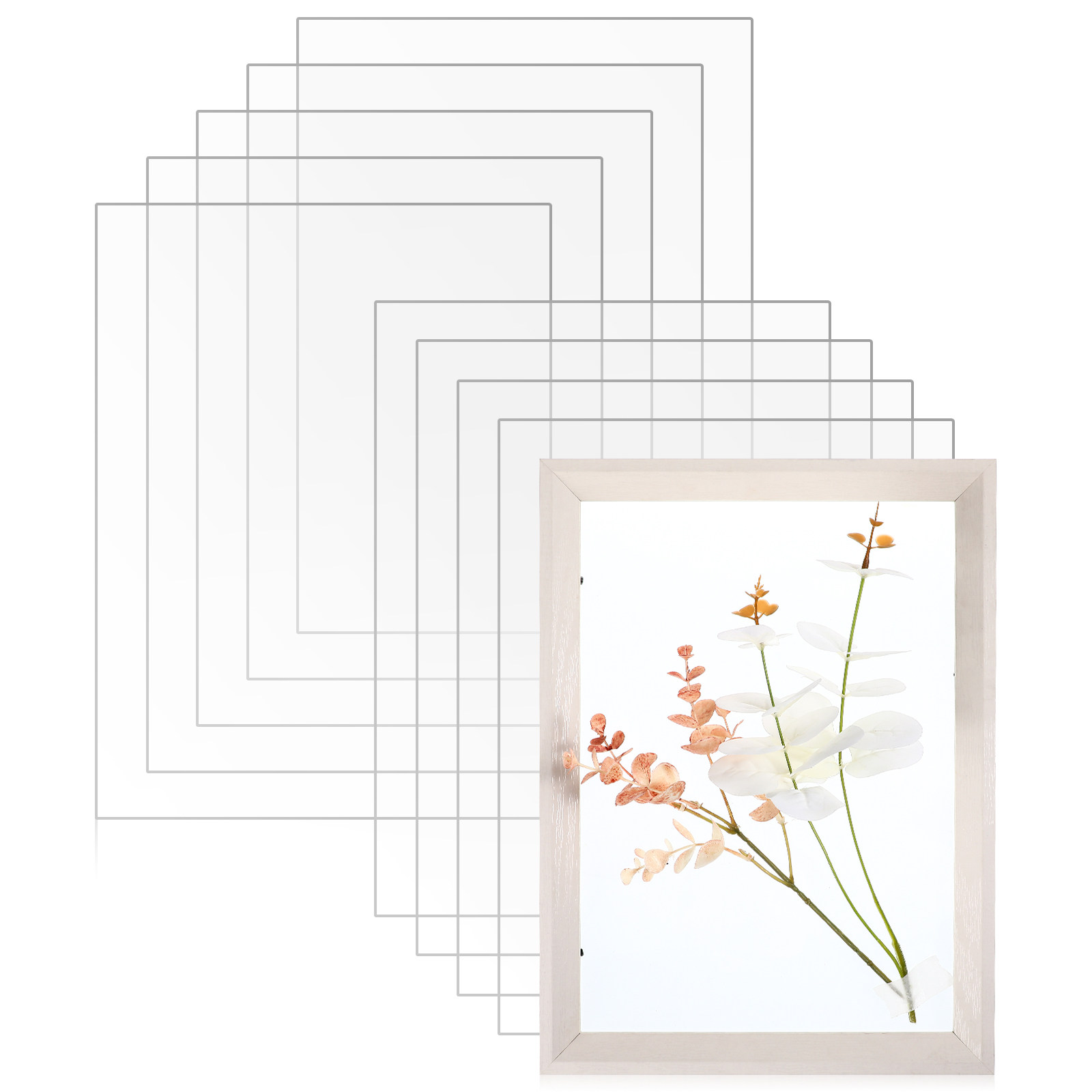 10 ชิ้นแผ่นพลาสติกใส A4 โปร่งใ - Picture Frame บทวิจารณ์และราคา