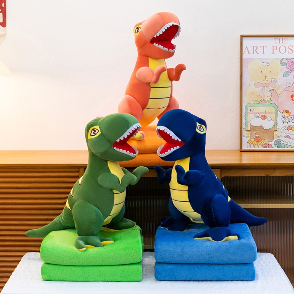 หมอนผ้าห่ม 2-in-1 ลายการ์ตูน ส - Throw Pillow บทวิจารณ์และราคา