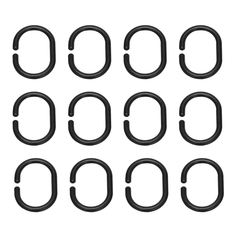 24 ชิ้น ห่วงแขวนม่านอาบน้ำ พลา - Curtain Curtain บทวิจารณ์และราคา