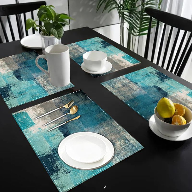 VIKAMA Morandi Abstract Ink Ta - Table Runner บทวิจารณ์และราคา