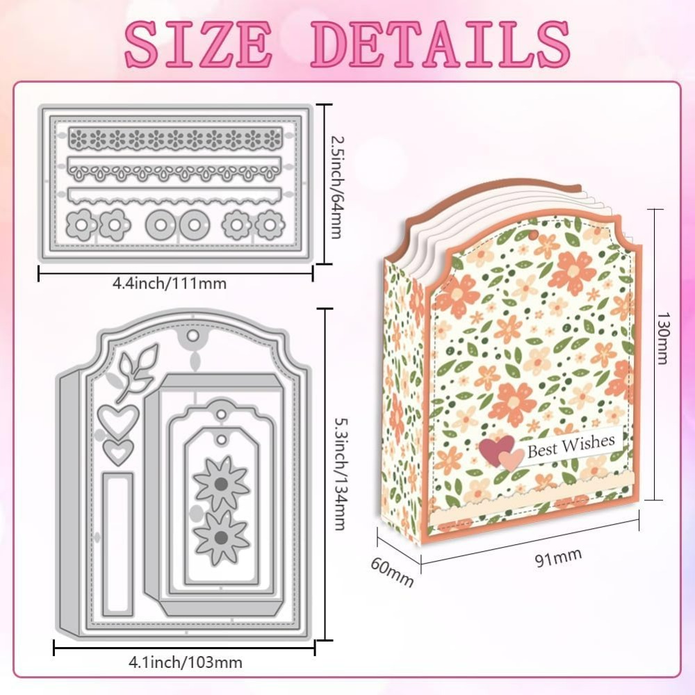 ป้ายหลวมใบ Die ตัดสําหรับทําบั - Picture Frame บทวิจารณ์และราคา